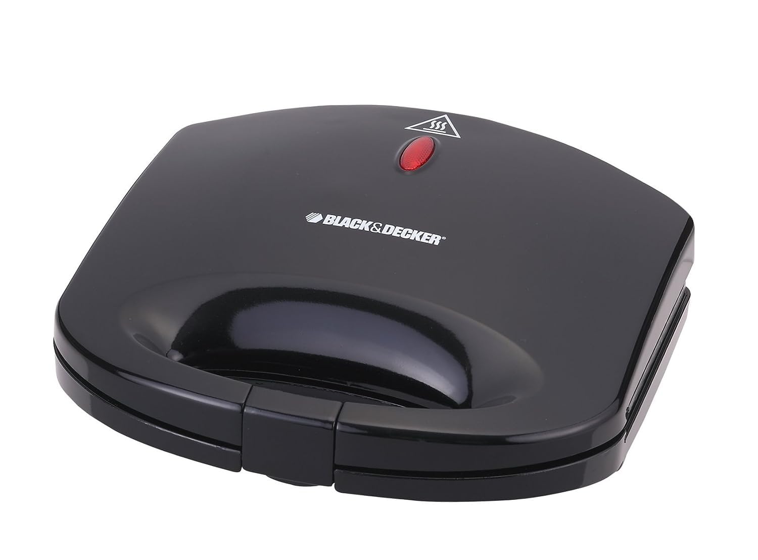 Black & Decker 600W 2 Slice Non-Stick Sandwich Maker Black 1Years Warranty بلاك أند ديكر صانعة الساندوتش 600 واط، شريحتين ضمان 1 سنة Black & Decker 600W 2 Slice Non-Stick Sandwich Maker Black 1Years Warranty بلاك أند ديكر صانعة الساندوتش 600 واط، شريحتين ضمان 1 سنة